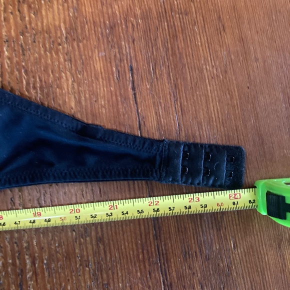 3/$15 Black Strapless Convertible Bra 34B with Underwire - Picture 9 of 10